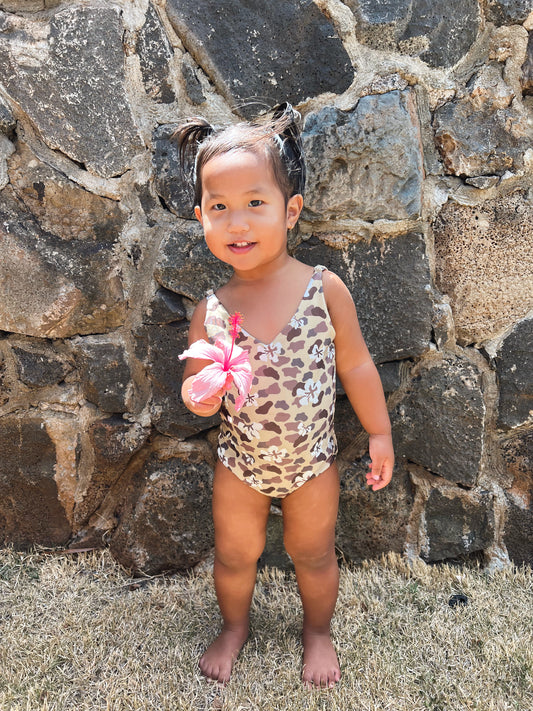 Keiki Swimsuit - Aloha Camo