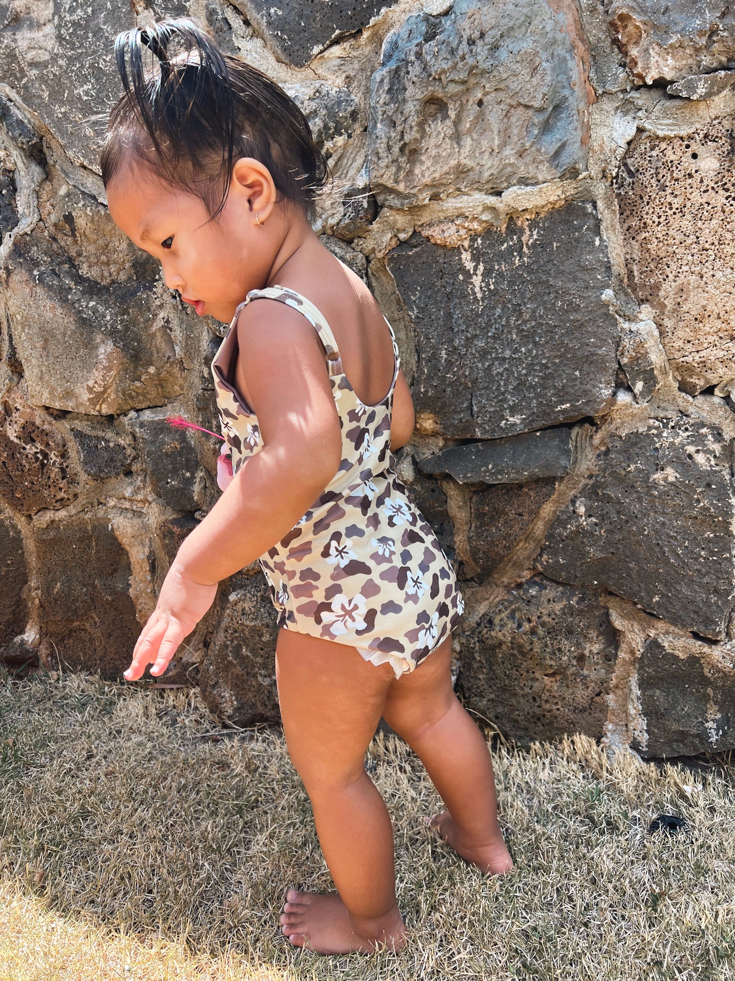 Keiki Swimsuit - Aloha Camo
