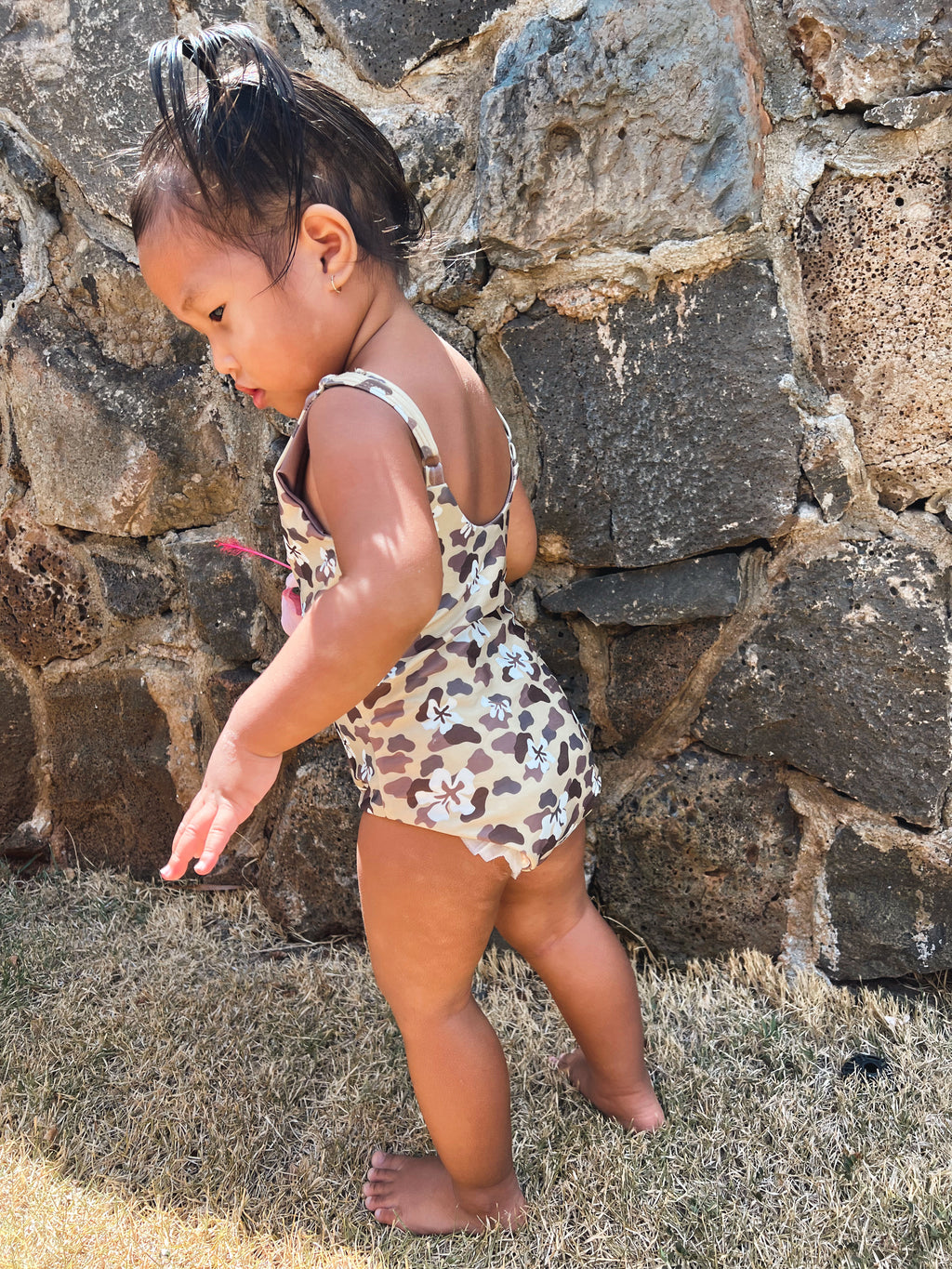 Keiki Swimsuit - Aloha Camo