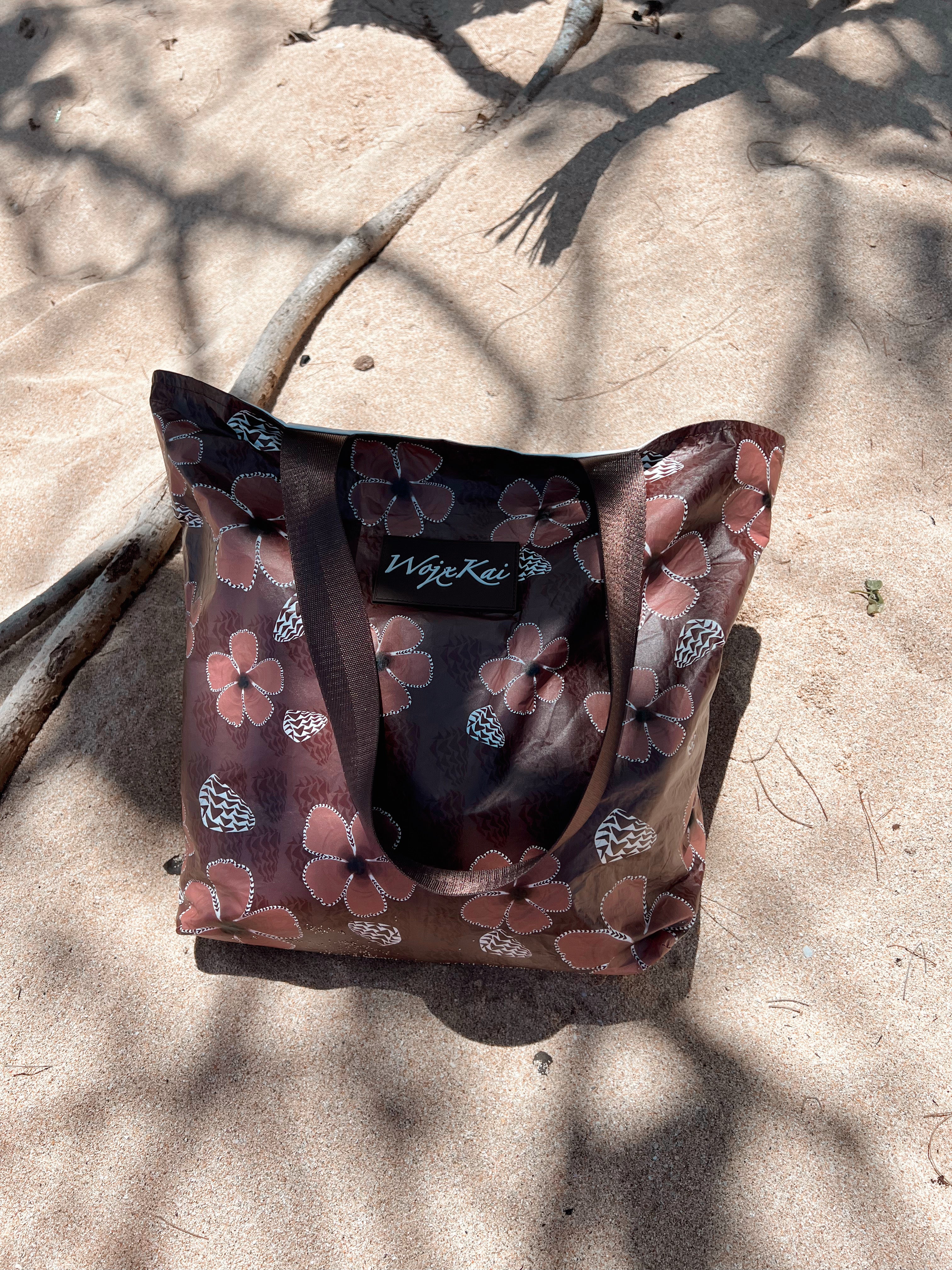 Tote Bag - Brown Hebrew Shell