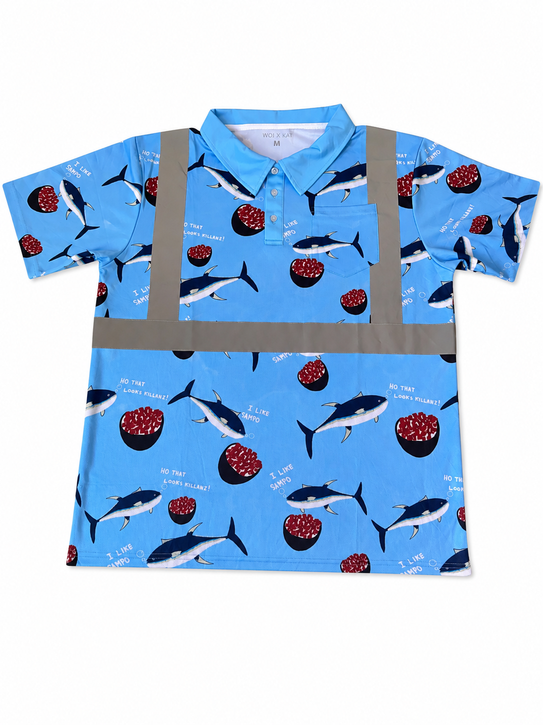 Men’s Dry Fit Polo - Ahi & Poke