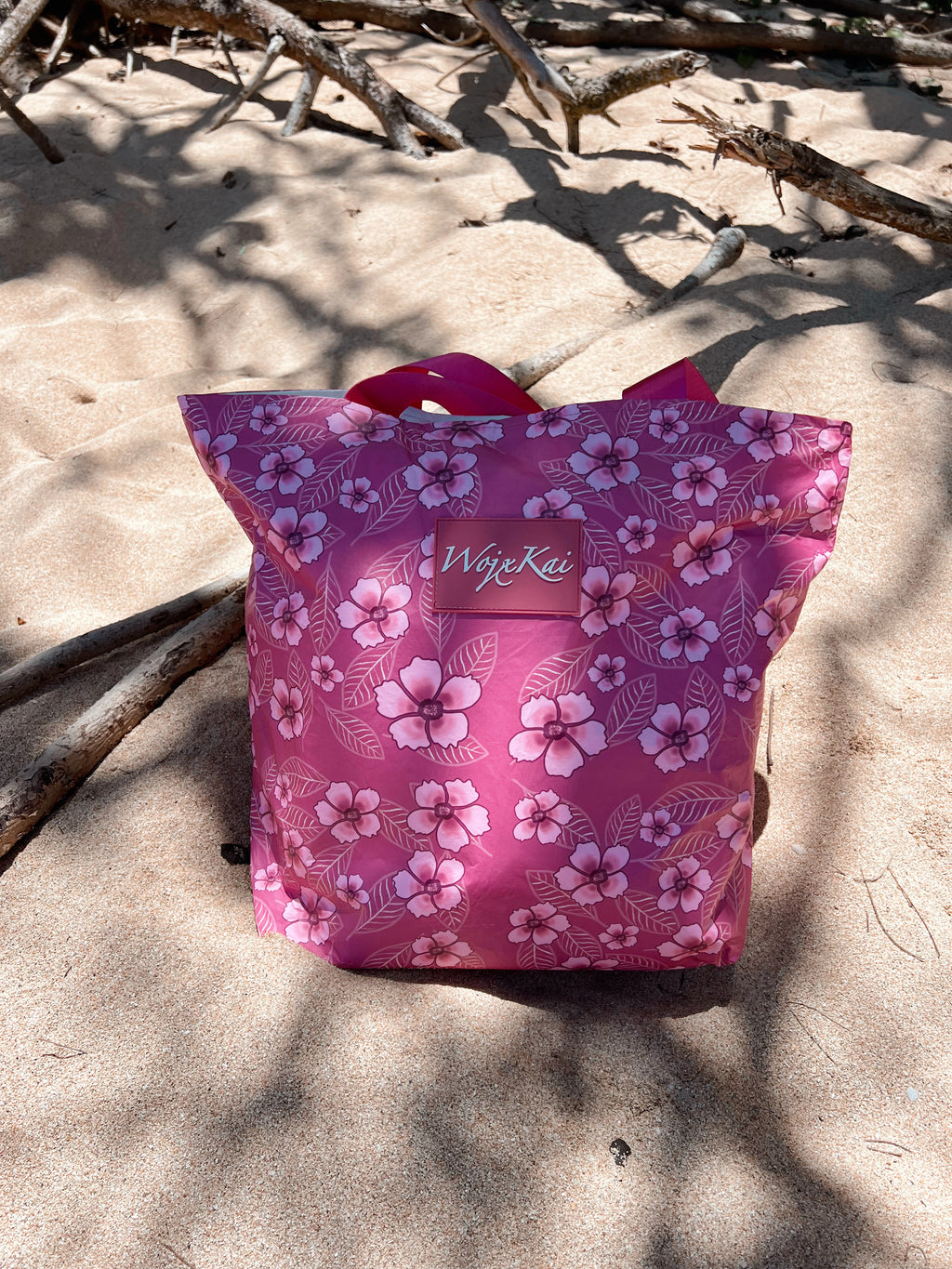 Tote Bag - Pink Hibiscus