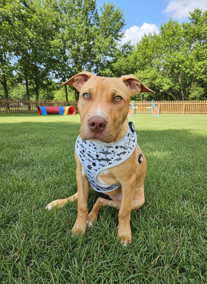 Dog Harness - Shark Tales